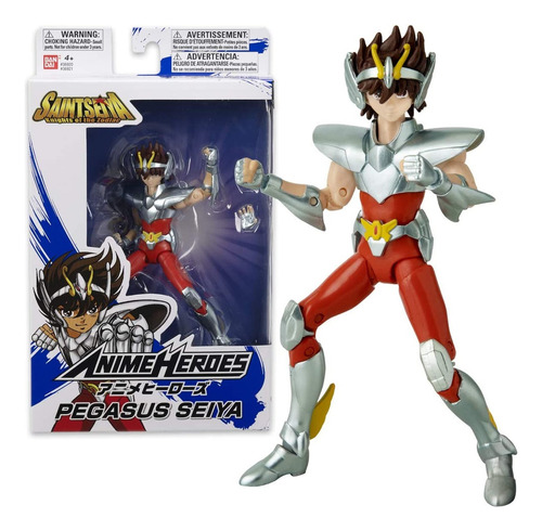 Anime Heroes Saint Seiya Figura De Pegasus Bandai