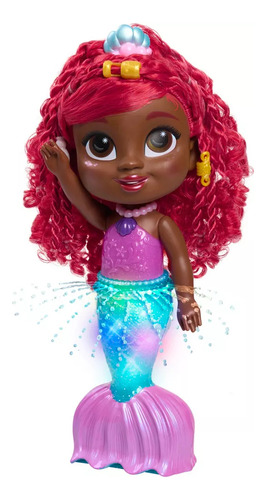 Muñeca Ariel Disney Junior Splash & Glow