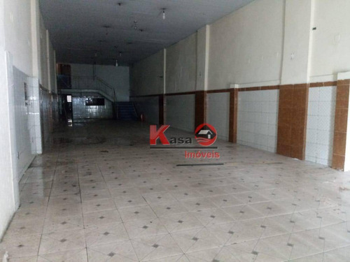 Imagem 1 de 11 de Loja Para Alugar, 400 M² Por R$ 10.000,00/mês - Centro - Santos/sp - Lo0244
