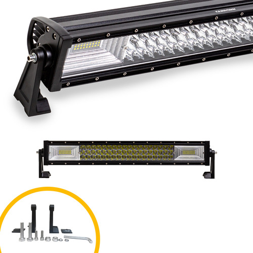 Barra De Led 7d 108 Leds 22 56cm 324w 6000k Premium
