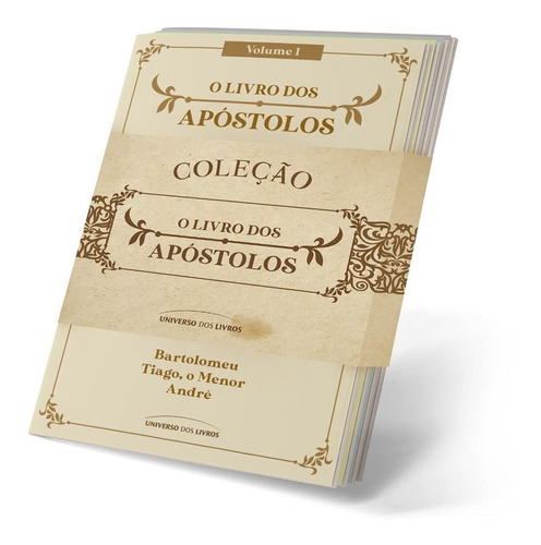 Kit 4 Livros - Coleção O Livro Dos Apóstolos - Pocket