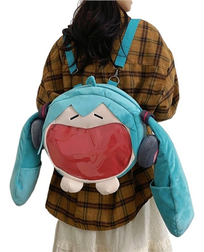 Mochila De Muñeca De Animé Hatsune Miku Para Niñas