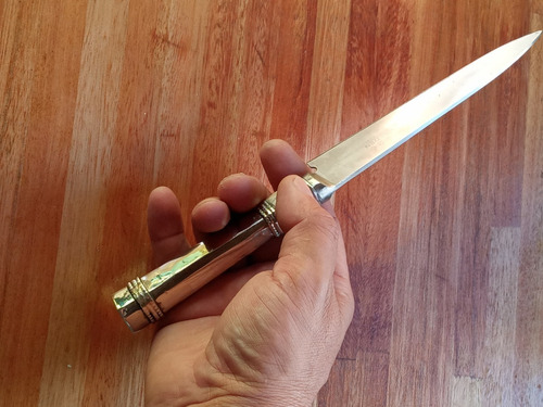 Cuchillo Verijero Smieddenm De 14 Cm Inoxidable Cabo Alpaca.