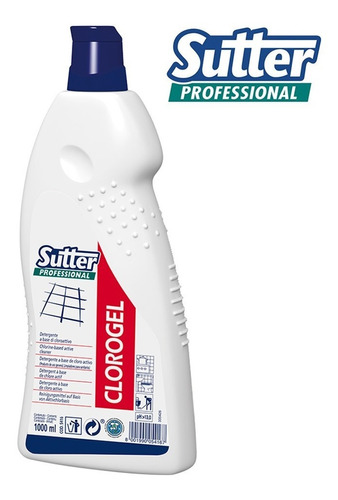 Desinfectante Antibacterial Con Cloro Activo Sutter Clorogel