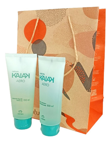 Kaiak Aero Shampoo Y Jabon Liquido Femenino Natura