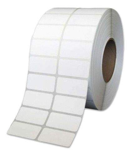 Rollo Etiquetas Térmicas 50x25mm X3000 Unidades - 2 Bandas 