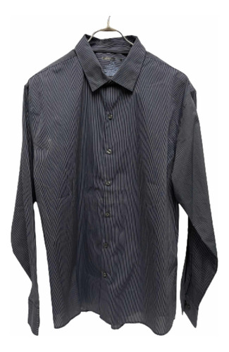 Camisa Hombre Van Heusen Studio Talle L Slim Mini Detalle