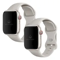Comprar Kit 2 Pulseiras Sport Duplo Fecho Compatível Com Apple Watch