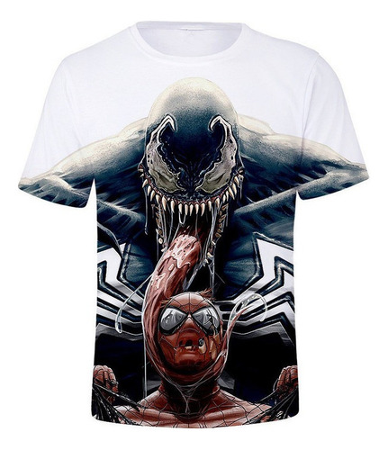 Playera Deportiva De Manga Corta De Anime Casual A La Moda