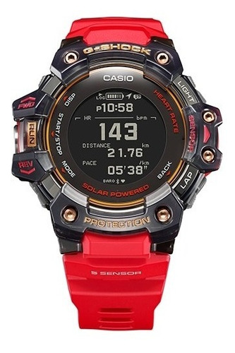 Reloj Casio G-shock Gbd-h1000-4a1 Wr200 Solar Gps Bluetooth