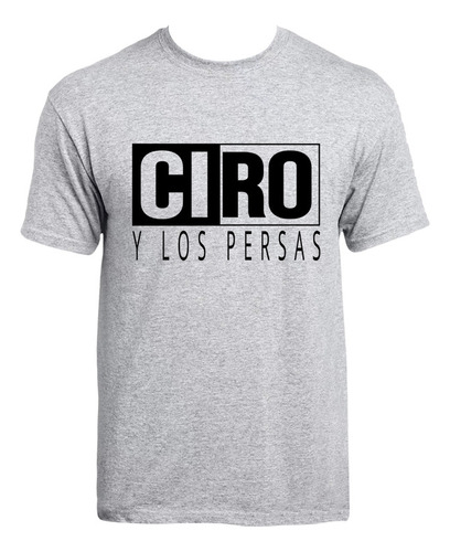 Remera Ciro Y Los Persas Rock Nacional 100% Algodón