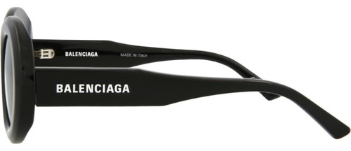 Gafas De Sol Balenciaga Bb0074s Acetato Redondas Grises