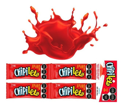 Paleta Chipileta Chamoy 20 Piezas Dulces Anáhuac