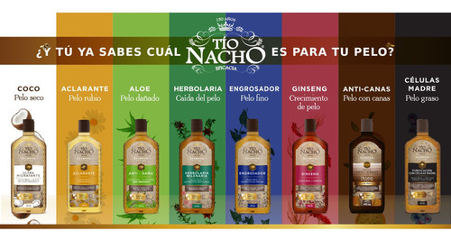  Tío Nacho Shampoo Ultrahidratante Coco 950 ML