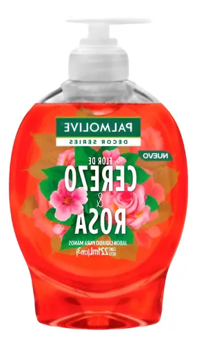 Jabón Líquido para Manos Palmolive Decor Series Flor de Cerezo y Rosa 221ml