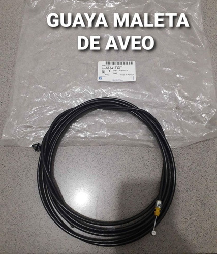 Guaya De Maleta De Aveo Gm