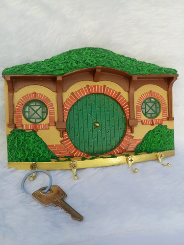 Porta Chaves Hobbit Senhor Dos Anéis Verde