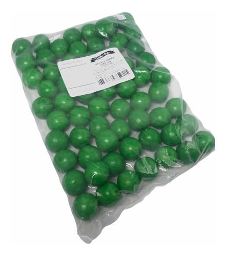 150 Chicles Verde Bola Gigante Maquinitas Fiesta Dulces Hulk