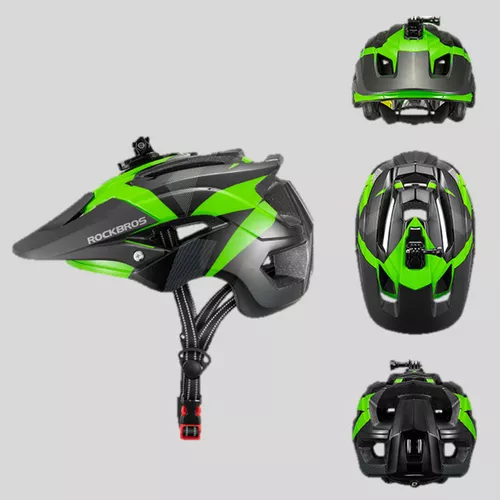 Casco Ciclismo Para Hombre Verde Verde L