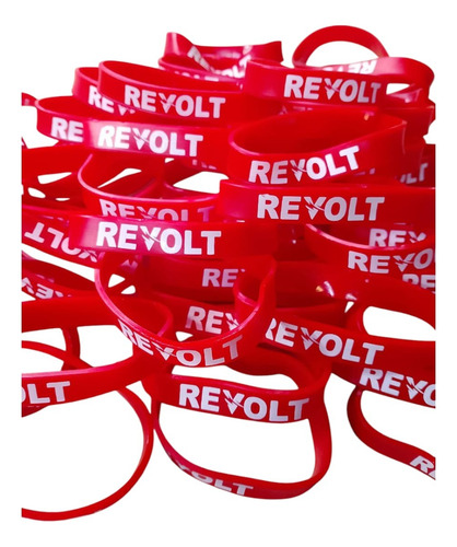 Pulseras De Silicon Personalizada Con Tu Diseño 225 Pz Unono Varios Colores A Elegir