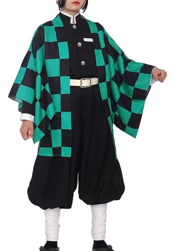 A Tanjirou Kamado Cosplay Anime Demon Slayer Cosplay