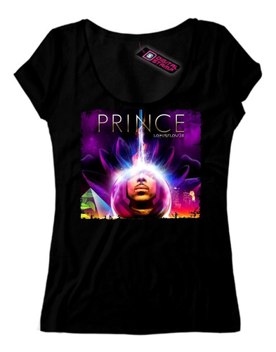 Remera Mujer Prince 2 Lotus Flower Digital Stamp Dtg Premium