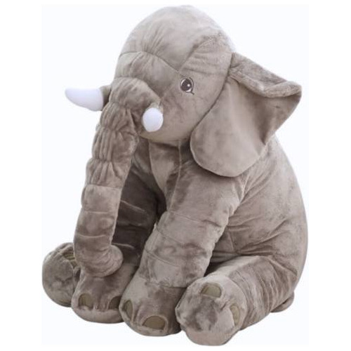 Elefante Peluche Almohadon Contención Y Apego 60cm Divino