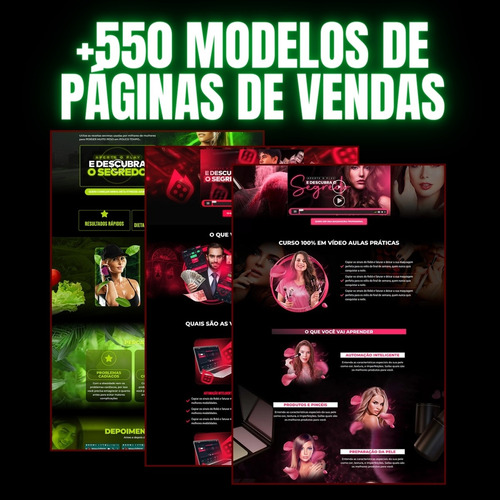 17 Mil Plrs + 550 Paginas De Vendas + Elementor Pro + Bonus
