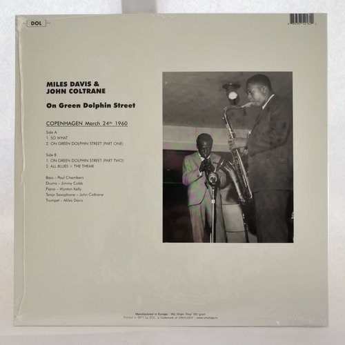 Miles Davis John Coltrane On Green Dolphin Street Vinilo Eu