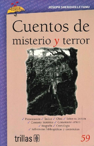 Libro Cuentos De Misterio Y Terror  Lluvia De Clásicos De Jo