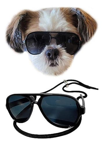 G029 Gafas De Sol De Aviador Para Perros Y Gatos Para Razas 