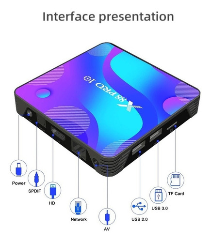 Super Tv Box A5x Max 4gb 32gb Smart Tv 4k Android 9 Bluetoot