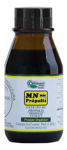 Kit 2x: Extrato De Própolis Orgânico Mn Food 30ml