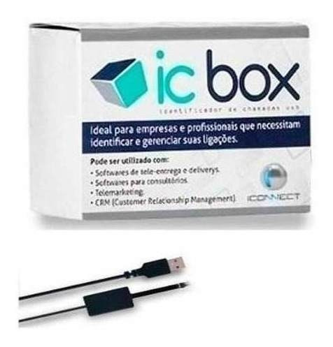 Identificador De Chamada Usb Para Computador Ic Box Iconnect