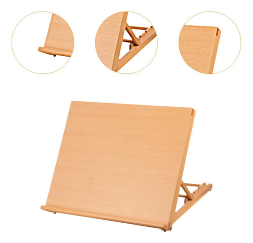 Tablero De Dibujo Con Caballete De De Escritorio Con Soporte
