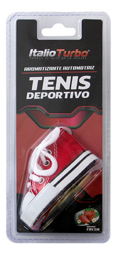 Aromatizante Tipo Converse Fresa (3 Pzas)