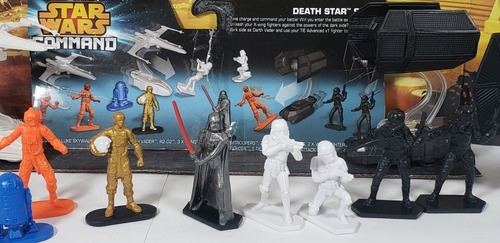 Star Wars Hasbro Command Death Star Darth Vader Vs Luke (Usado)
