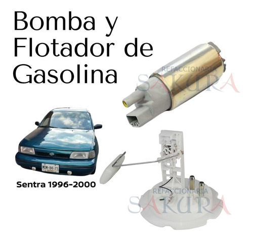 Flotador Y Bomba Gasolina Electrica Sentra 1996-2000 Orig