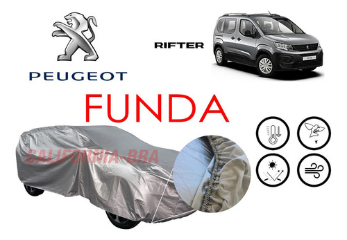 Cobertura Gruesa Broche Eua Peugeot Rifter 2018-2019-2020