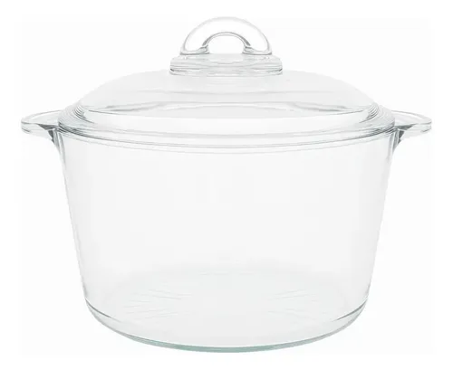 Terrina/tigela De Vidro Com Tampa 2,5l N247090-3 - Quanhe