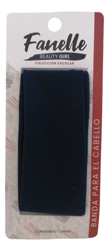 Banda Para Cabello Fanelle Colores Rojo Y Azul Con 6 Piezas