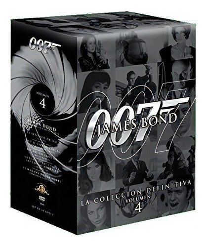 007 James Bond La Colección Definitiva Volumen 4 Dvd