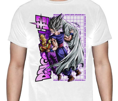 Dragon Ball Z - Gohan Saiyajin - Polera Anime Manga