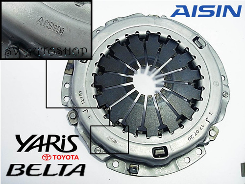 Imagen 7 de 9 de Kit Clutch Croche Toyota Yaris Belta 1.5 2007 2008 2009 2010