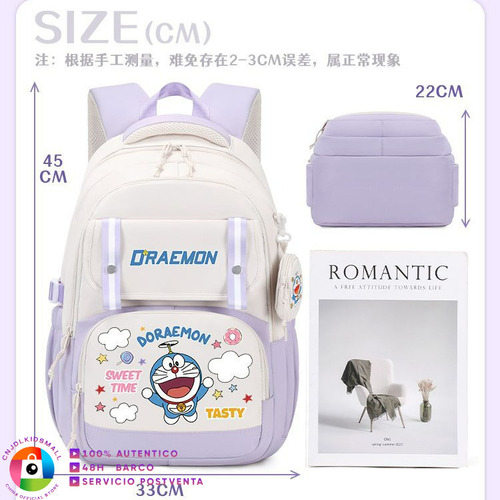 Kit De Mochila Escolar Doraemon De 30 Piezas Para Niños De Primaria