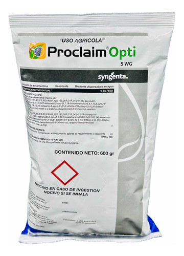 Proclaim Opti Insecticida Benzoato De Emamectina 600 Gr