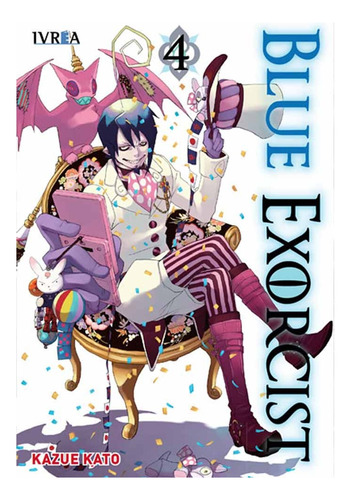 Blue Exorcist 04, De Kazue Kato. Serie Blue Exorcist Editorial Ivrea, Tapa Blanda, Edición 1 En Español, 2018