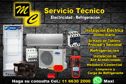Técnico Electricista / Refrigeración 
