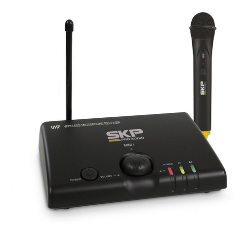 Micrófono Inalambrico De Mano Skp Pro Audio Uhf Mini-i