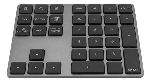 Teclado Numérico Inalámbrico,34 Teclas Mini Portátil...